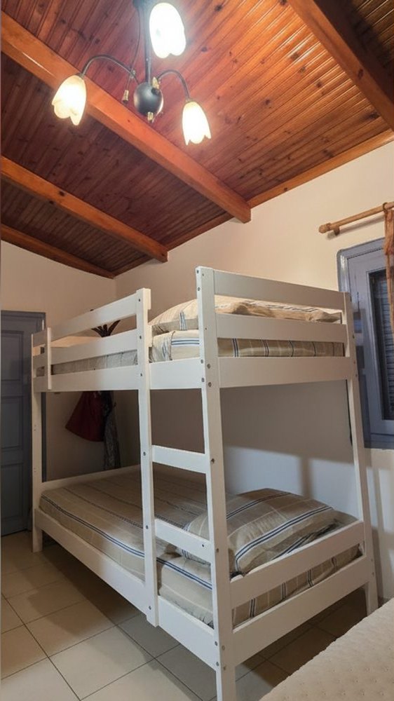 Il letto a castello nella camera